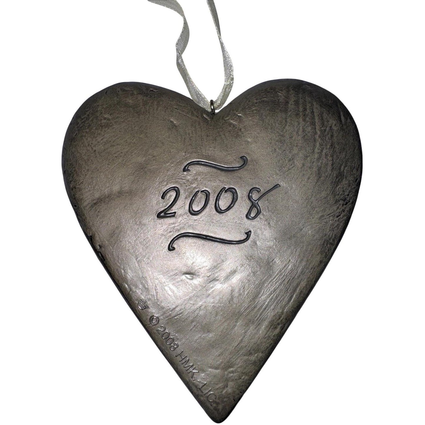 2008 For Love Hallmark Ornament (Heart) QXG6401