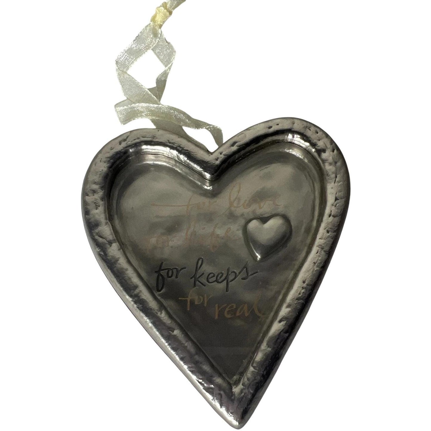 2008 For Love Hallmark Ornament (Heart) QXG6401