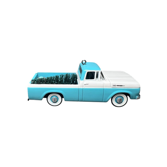 2008 Hallmark Ornament (1960) Ford F-100 Hallmark Ornament (All-American Trucks) QX2884 Image1