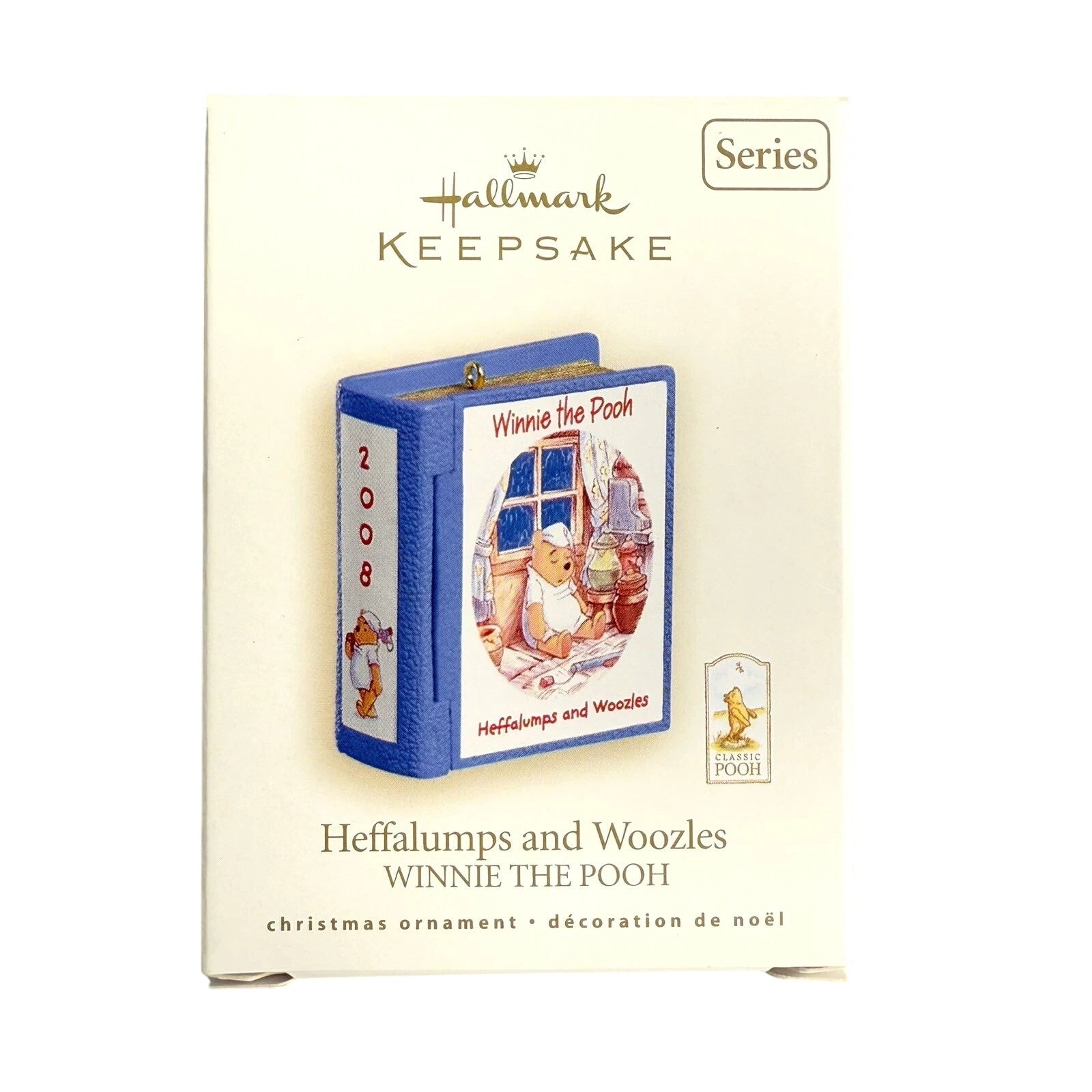 2008 Heffalumps and Woozles Hallmark Ornament (Winnie the Pooh) QXD4084