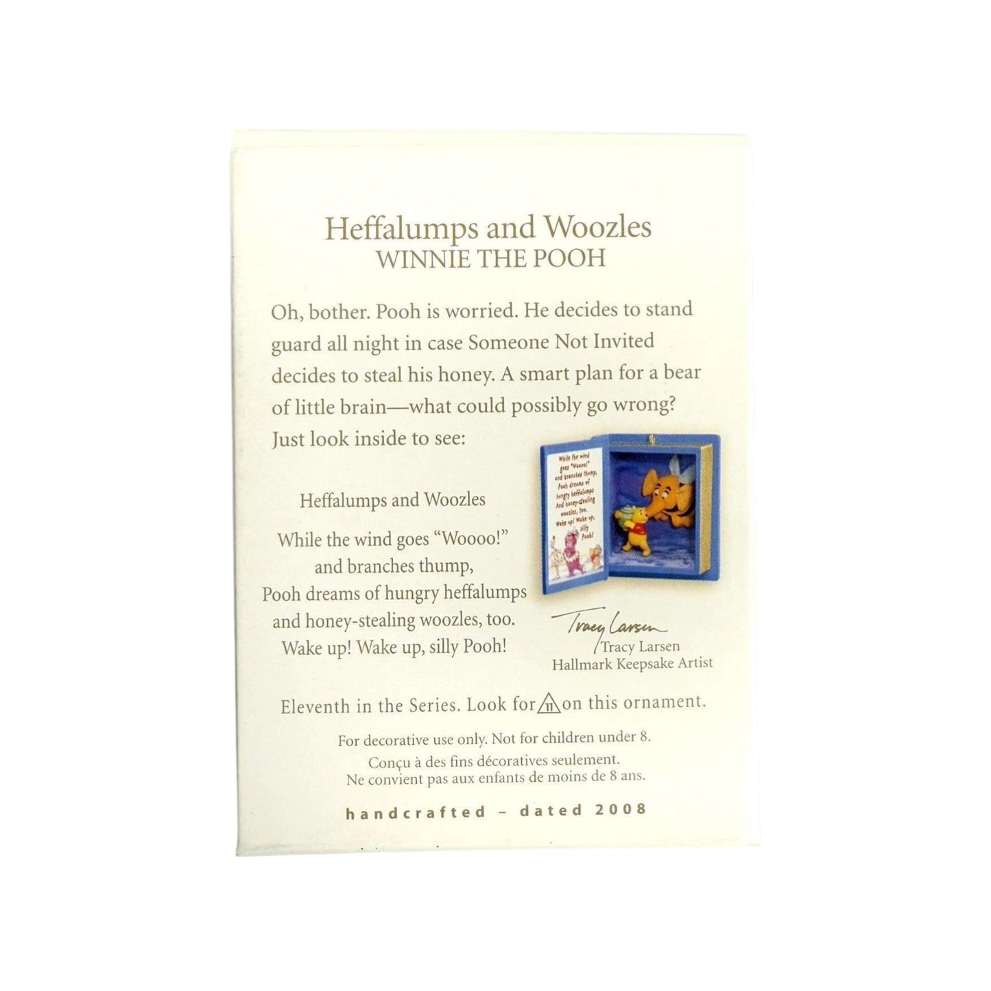 2008 Heffalumps and Woozles (Winnie the Pooh)