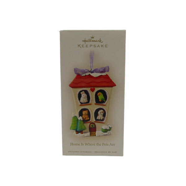 2008 Home Is Where the Pets Are Hallmark Ornament (Animal) QXG6174