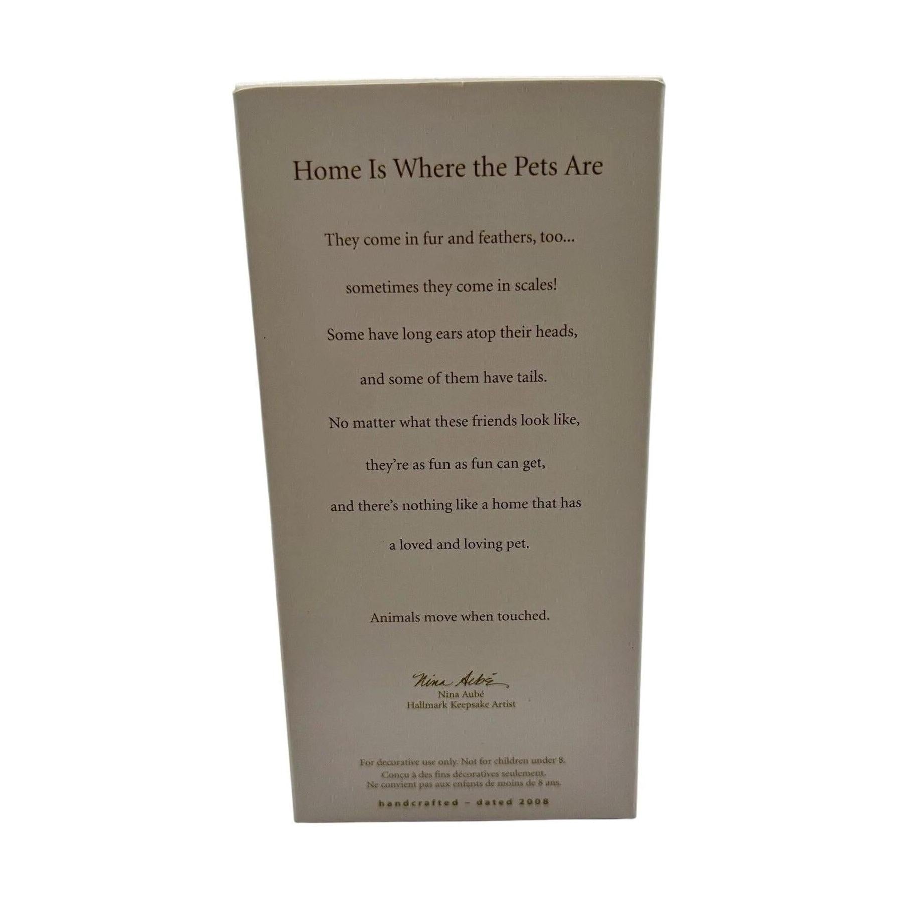 2008 Home Is Where the Pets Are Hallmark Ornament (Animal) QXG6174 Image4