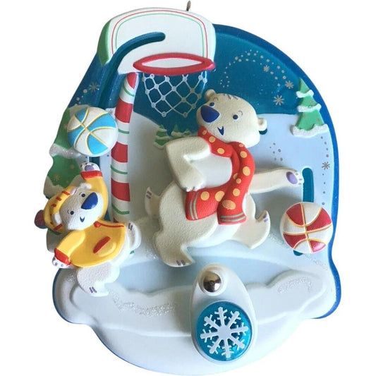 2008 Hoopy Holidays Hallmark Ornament (Spin-A-Majigs) QP1131