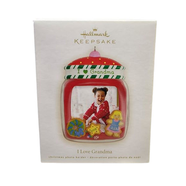 2008 I Love Grandma Hallmark Ornament (Photo Holder) QXG6144