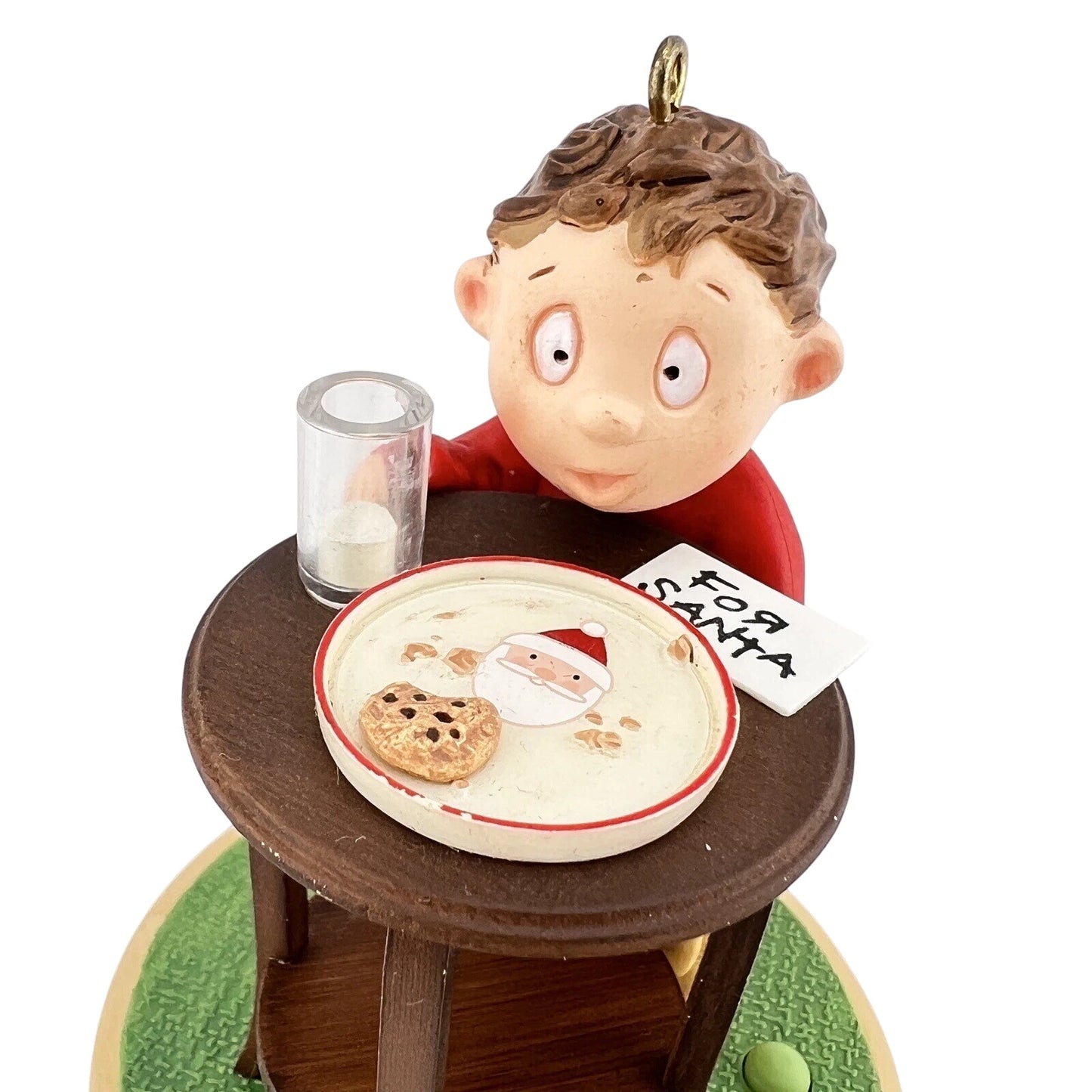 2008 I Saw Mommy Kissing Santa Claus Hallmark Ornament (Children) QSR8021