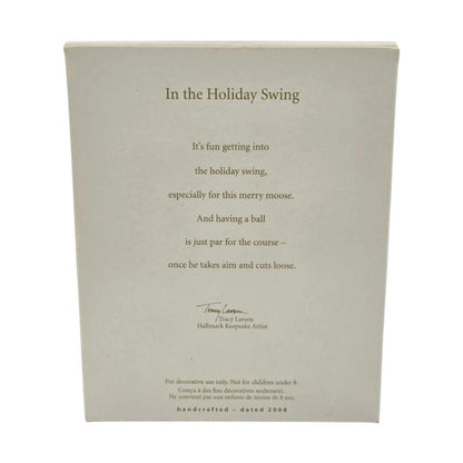 2008 In the Holiday Swing Hallmark Ornament (Golf) QXG2201 Image6