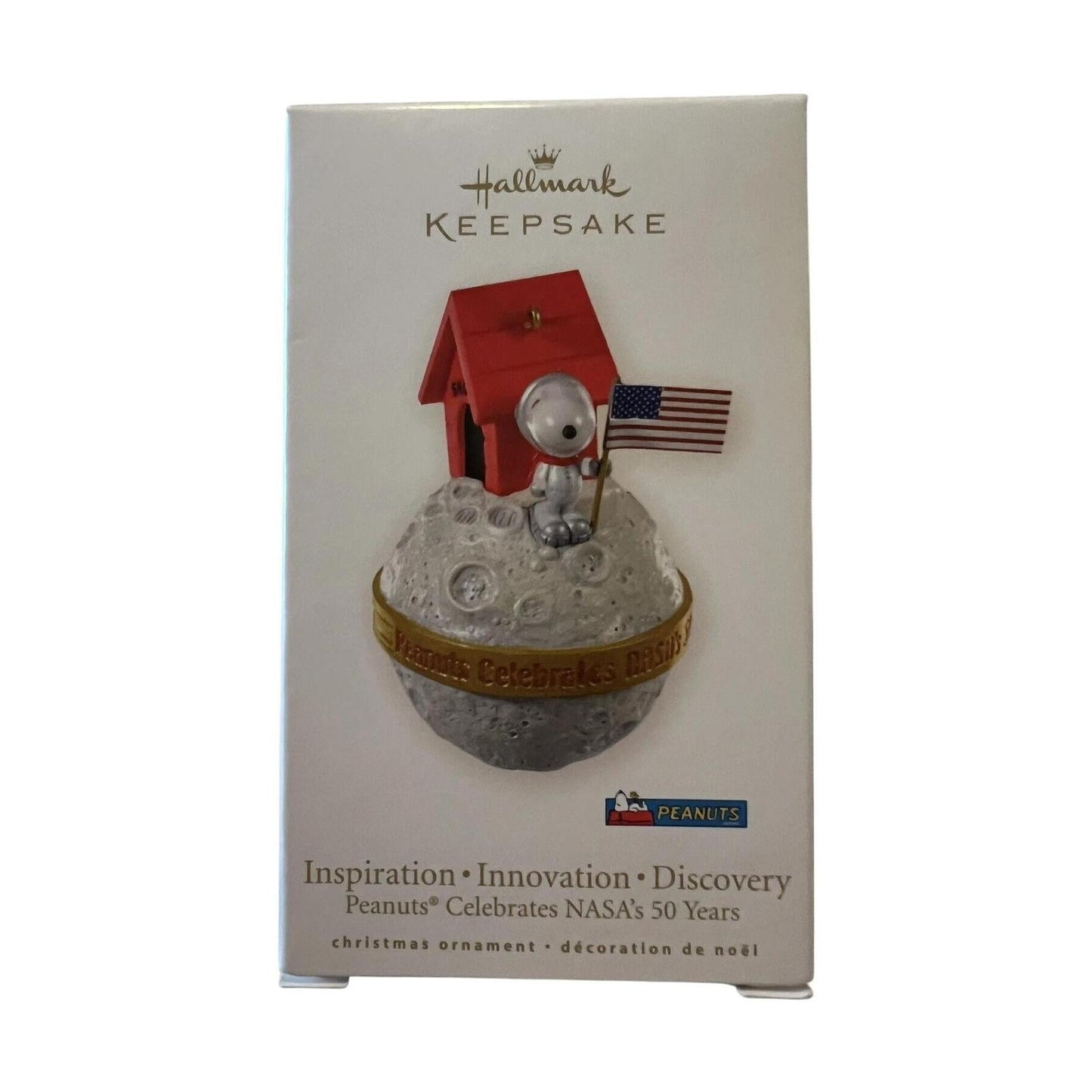 2008 Inspiration * Innovation * Discovery Hallmark Ornament (Peanuts) QK4374 Image2