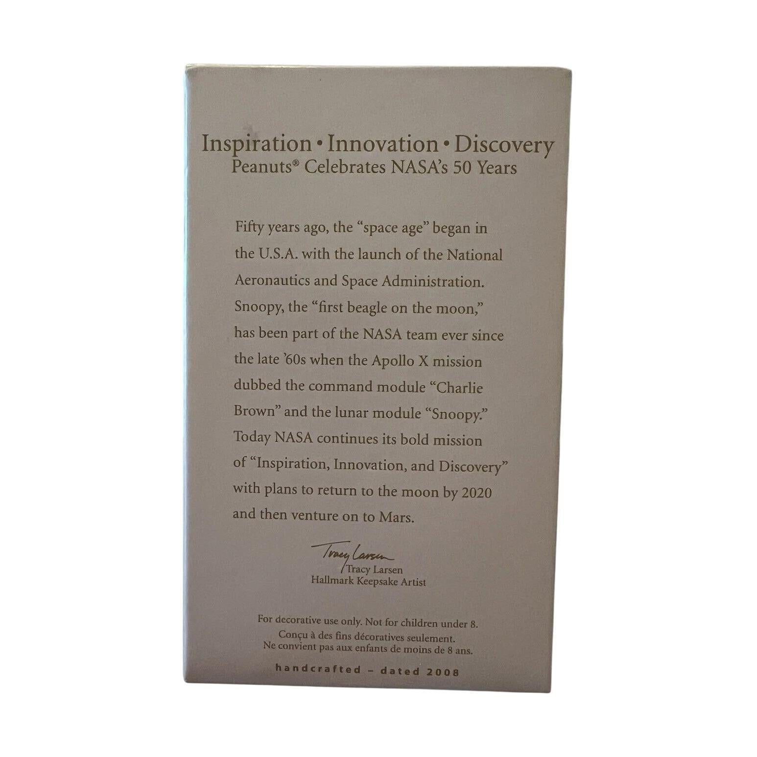 2008 Inspiration * Innovation * Discovery Hallmark Ornament (Peanuts) QK4374 Image7