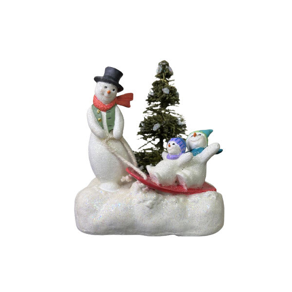 2008 It's the Most Wonderful Time of the Year Hallmark Ornament (Snowman) QSR8054