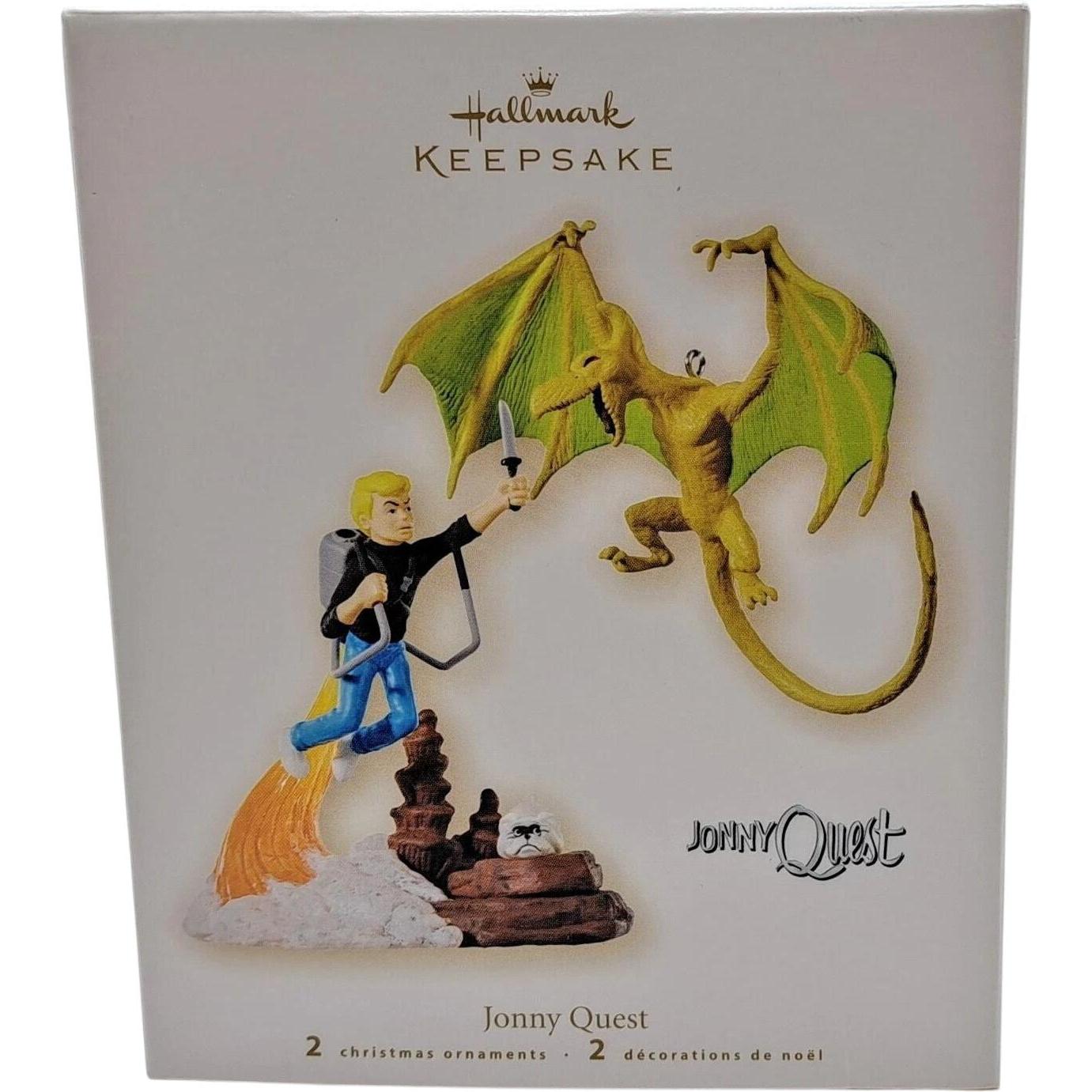 2008 Jonny Quest & Pterodactyl Set Hallmark Ornament (Jonny Quest) QXI4361