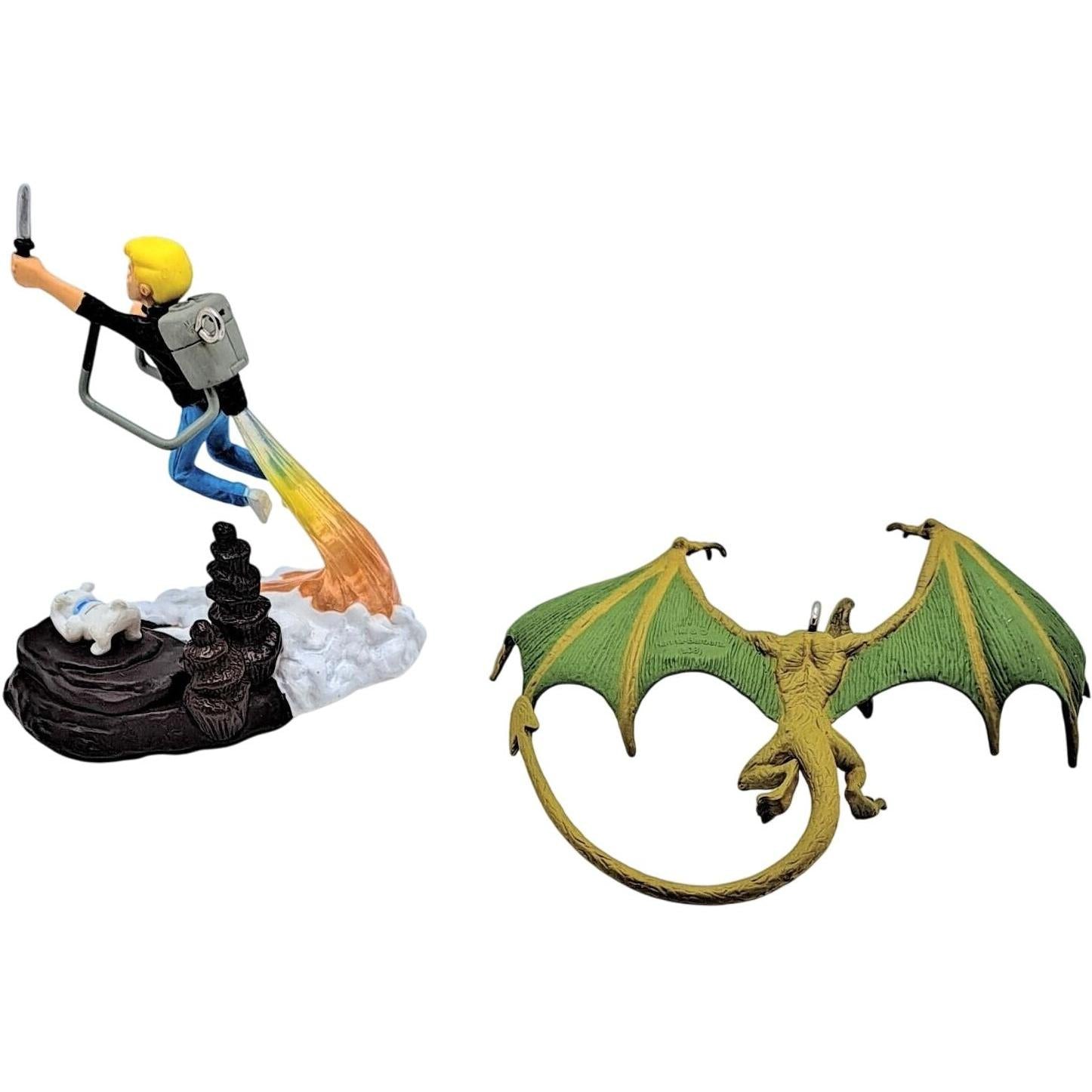 2008 Jonny Quest & Pterodactyl Set Hallmark Ornament (Jonny Quest) QXI4361