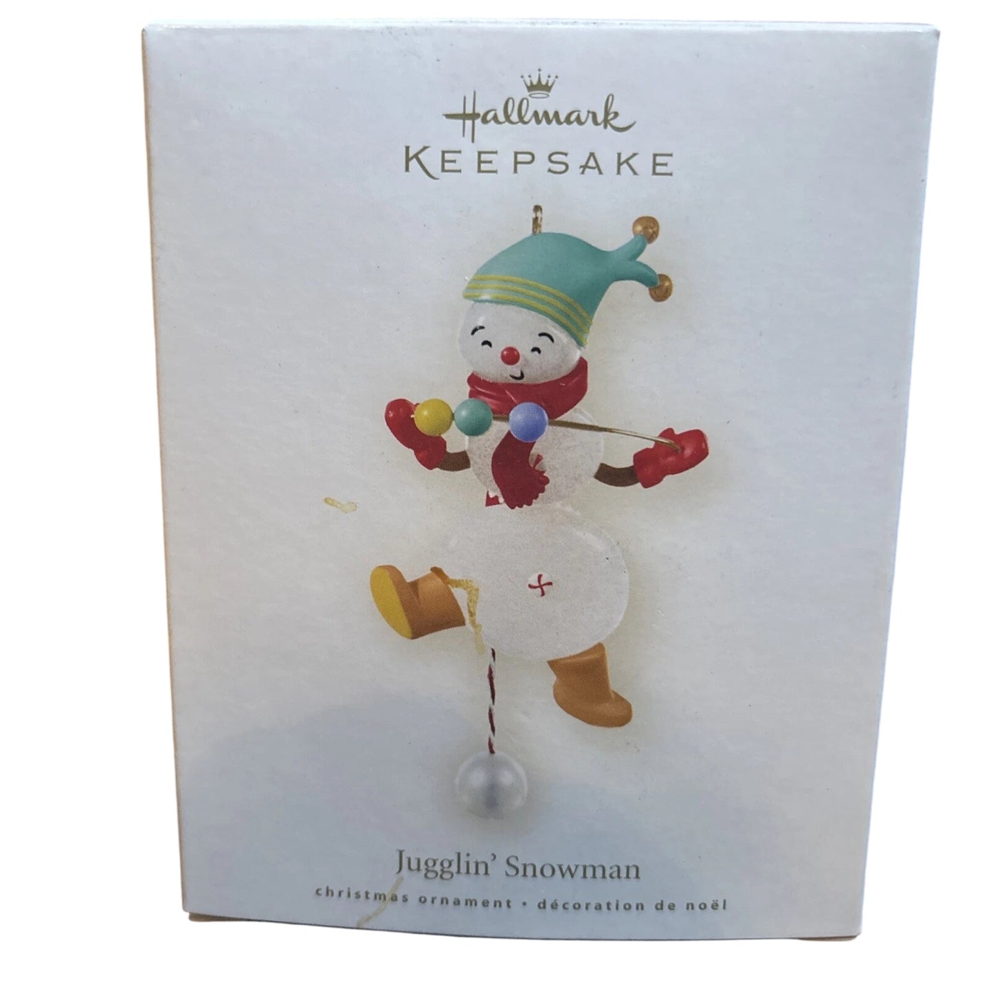 2008 Jugglin' Snowman Hallmark Ornament (Snowman) QHF3041 Image2