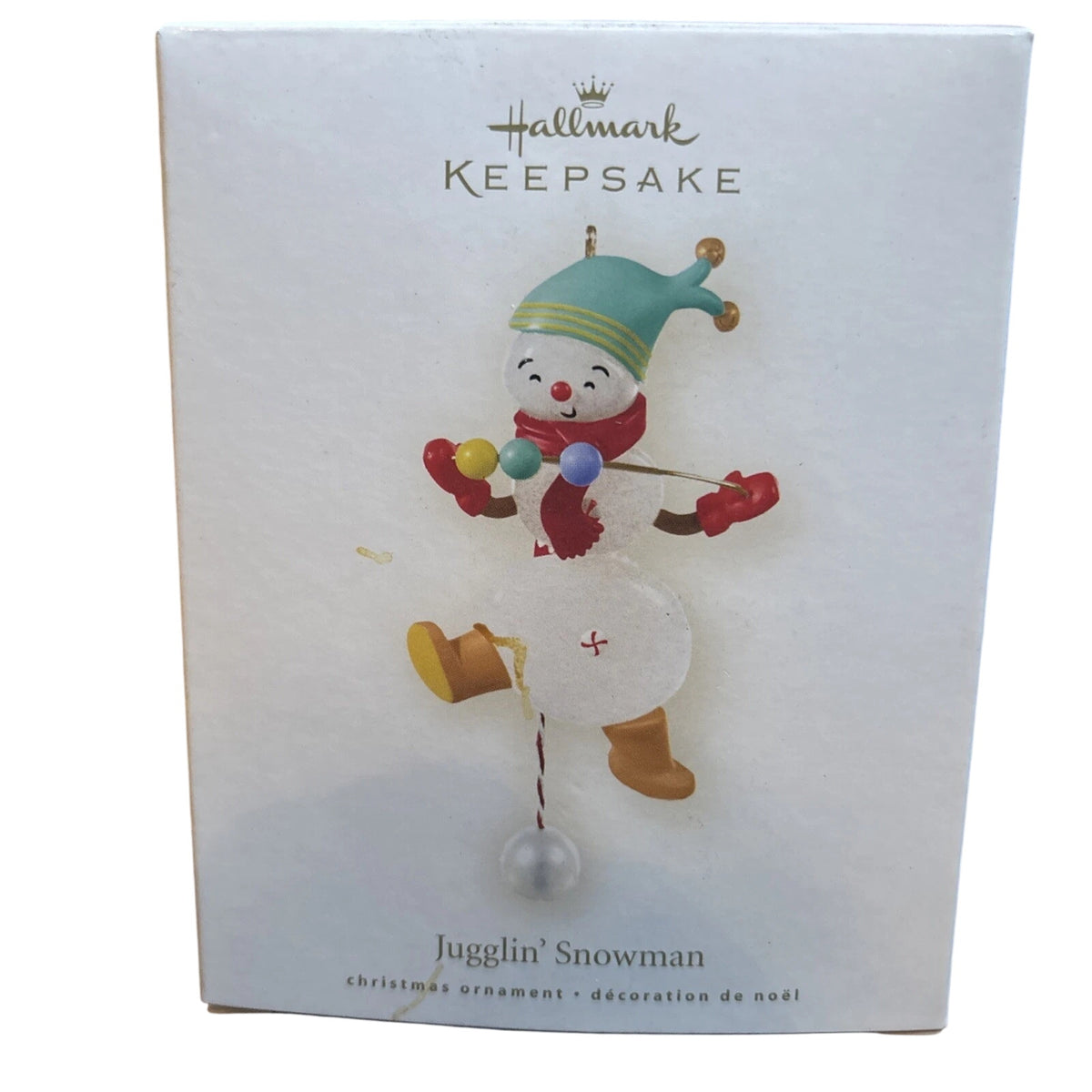 2008 Jugglin' Snowman Hallmark Ornament (Snowman) QHF3041 Image2