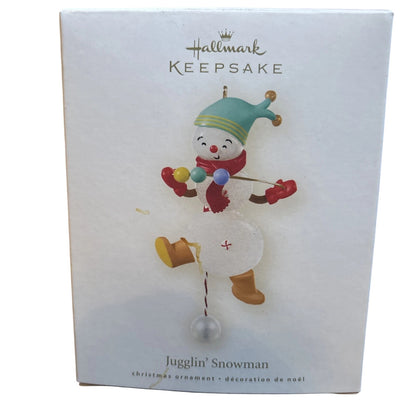 2008 Jugglin' Snowman Hallmark Ornament (Snowman) QHF3041 Image2