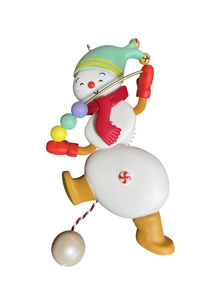 2008 Jugglin' Snowman Hallmark Ornament (Snowman) QHF3041 Image3