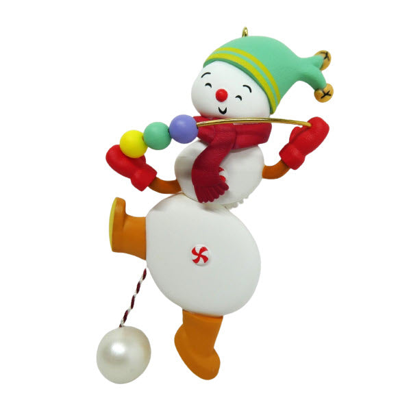 2008 Jugglin' Snowman Hallmark Ornament (Snowman) QHF3041