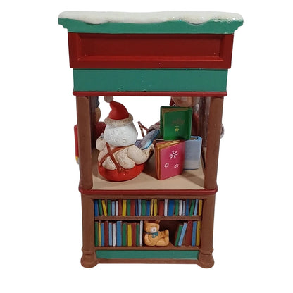 2008 Kringle's Korner Book Store Hallmark Ornament (Christmas Window) QXC8002 Image4