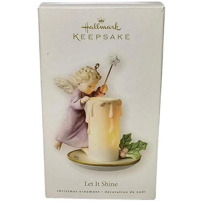 2008 Let It Shine Hallmark Ornament (Angel) QXG7201