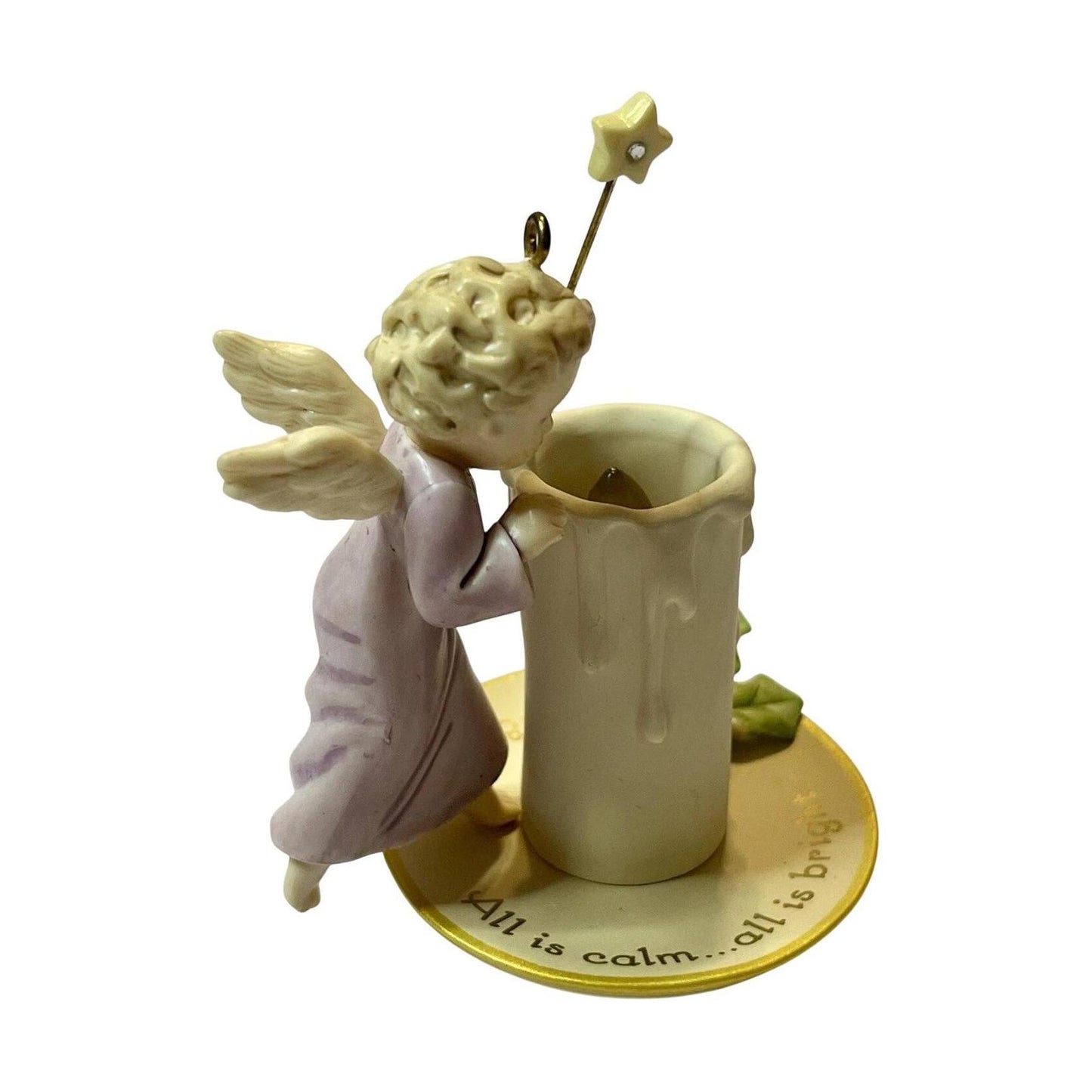 2008 Let It Shine Hallmark Ornament (Angel) QXG7201 Image1