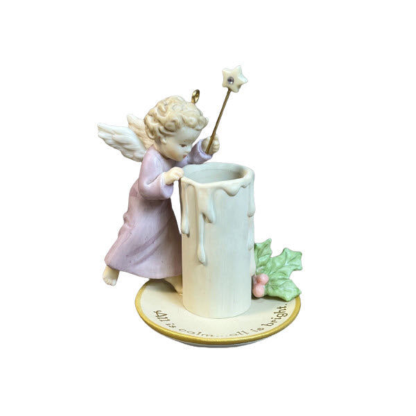 2008 Let It Shine Hallmark Ornament (Angel) QXG7201