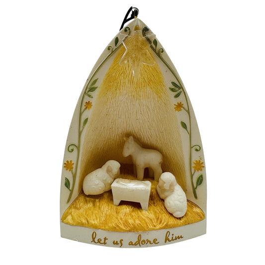 2008 Let Us Adore Him Hallmark Ornament (Light of Bethlehem) QXT8304 Image1