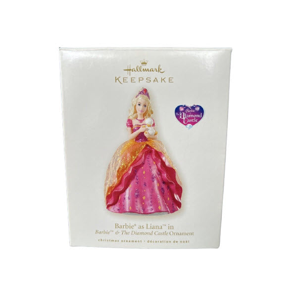 2008 Liana - Diamond Castle Hallmark Ornament (Barbie As) QXI2031