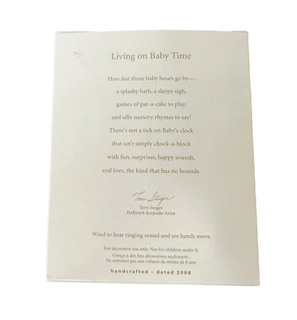 2008 Living on Baby Time (Clock)