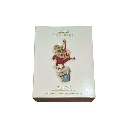 2008 Magic Man! Hallmark Ornament (Santa Claus) QP1624 Image2