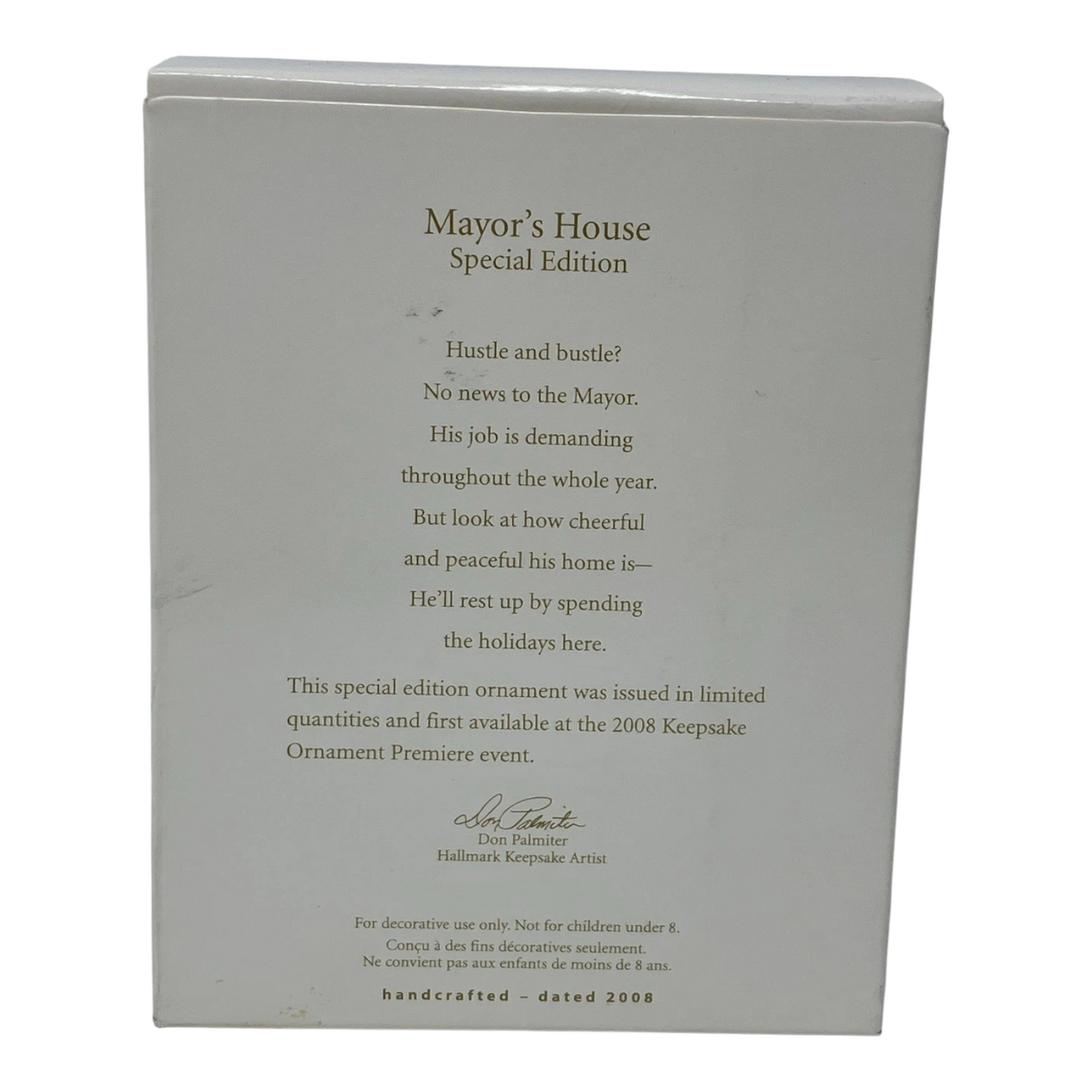 2008 Mayor's House (Nostalgic Houses and Shops)