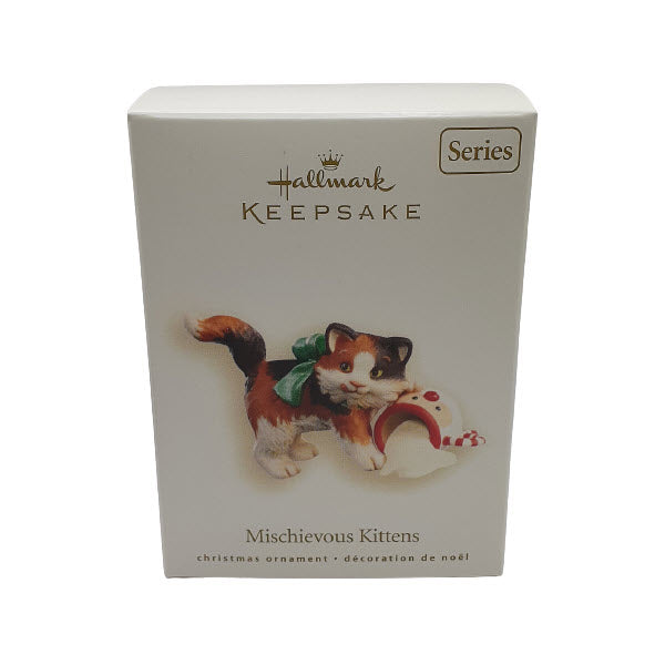 2008 Mischievous Kittens Hallmark Ornament (Mischievous Kittens) QX6861