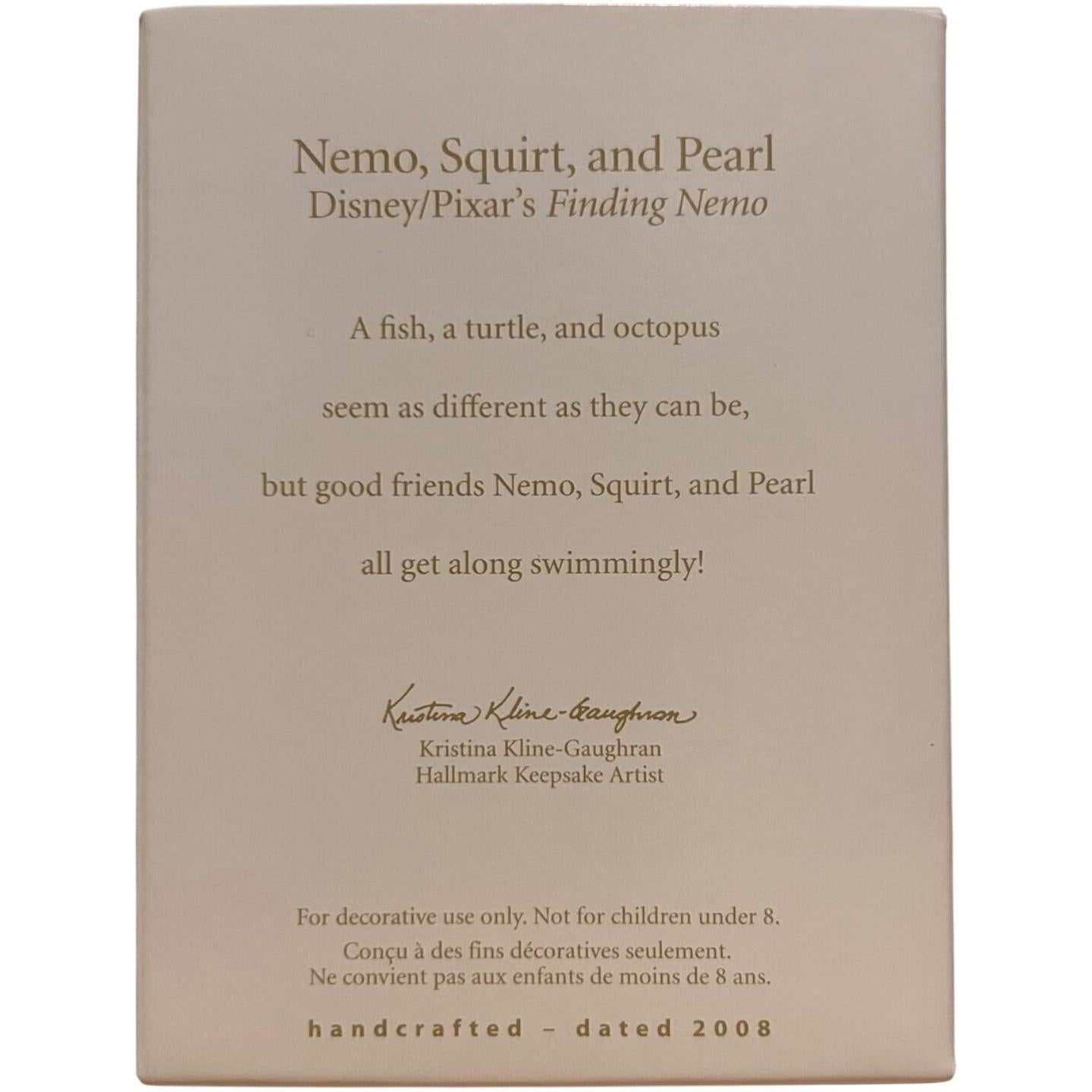 2008 Nemo, Squirt, and Pearl (Disney/Pixar's Finding Nemo)