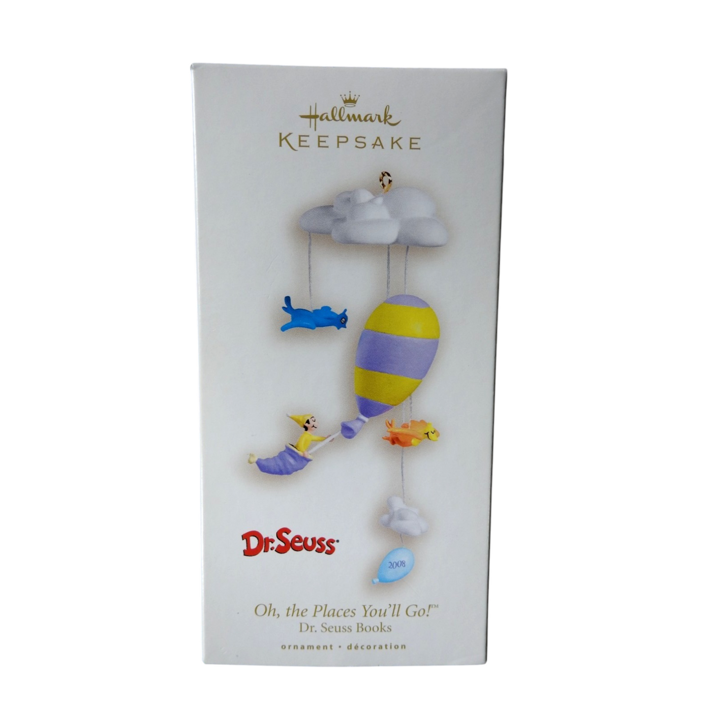 2008 Oh, the Places You'll Go! Hallmark Ornament (Dr. Seuss) QHG9403