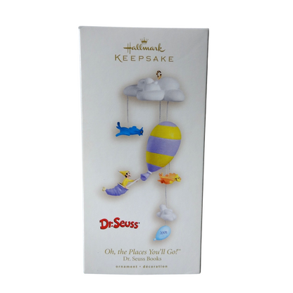2008 Oh, the Places You'll Go! Hallmark Ornament (Dr. Seuss) QHG9403
