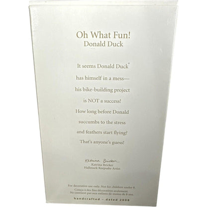 2008 Oh What Fun! Hallmark Ornament (Donald Duck) QXD4074