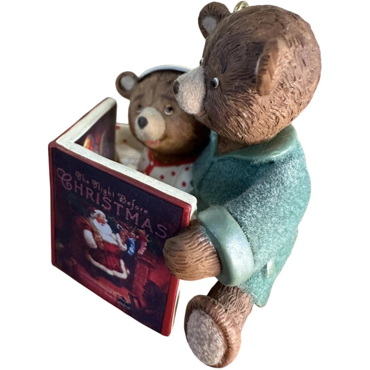 2008 Oh, What Fun to Read Hallmark Ornament (Bear) QXG7224