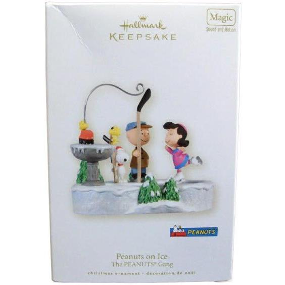 2008 Peanuts on Ice Hallmark Ornament (Peanuts) QXI4214