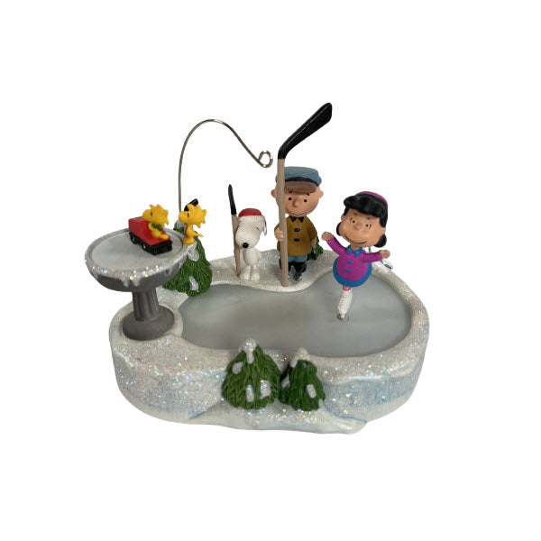 2008 Peanuts on Ice Hallmark Ornament (Peanuts) QXI4214