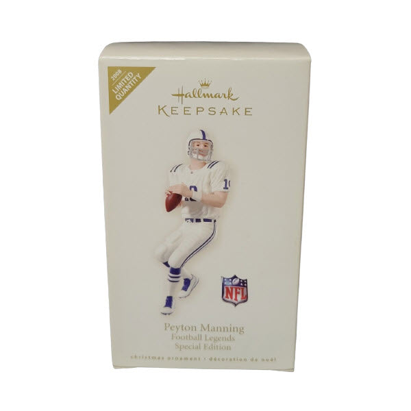 2008 Peyton Manning Hallmark Ornament (Football Legends) QXE9054