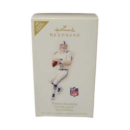 2008 Peyton Manning Hallmark Ornament (Football Legends) QXE9054