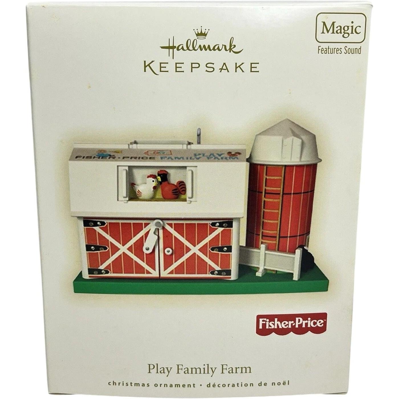 2008 Play Family Farm Hallmark Ornament (Fisher Price) QXI2131