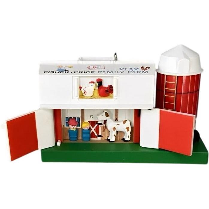 2008 Play Family Farm Hallmark Ornament (Fisher Price) QXI2131