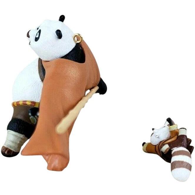 2008 Po and Shifu Hallmark Ornament (Kung Fu Panda) QXI4261
