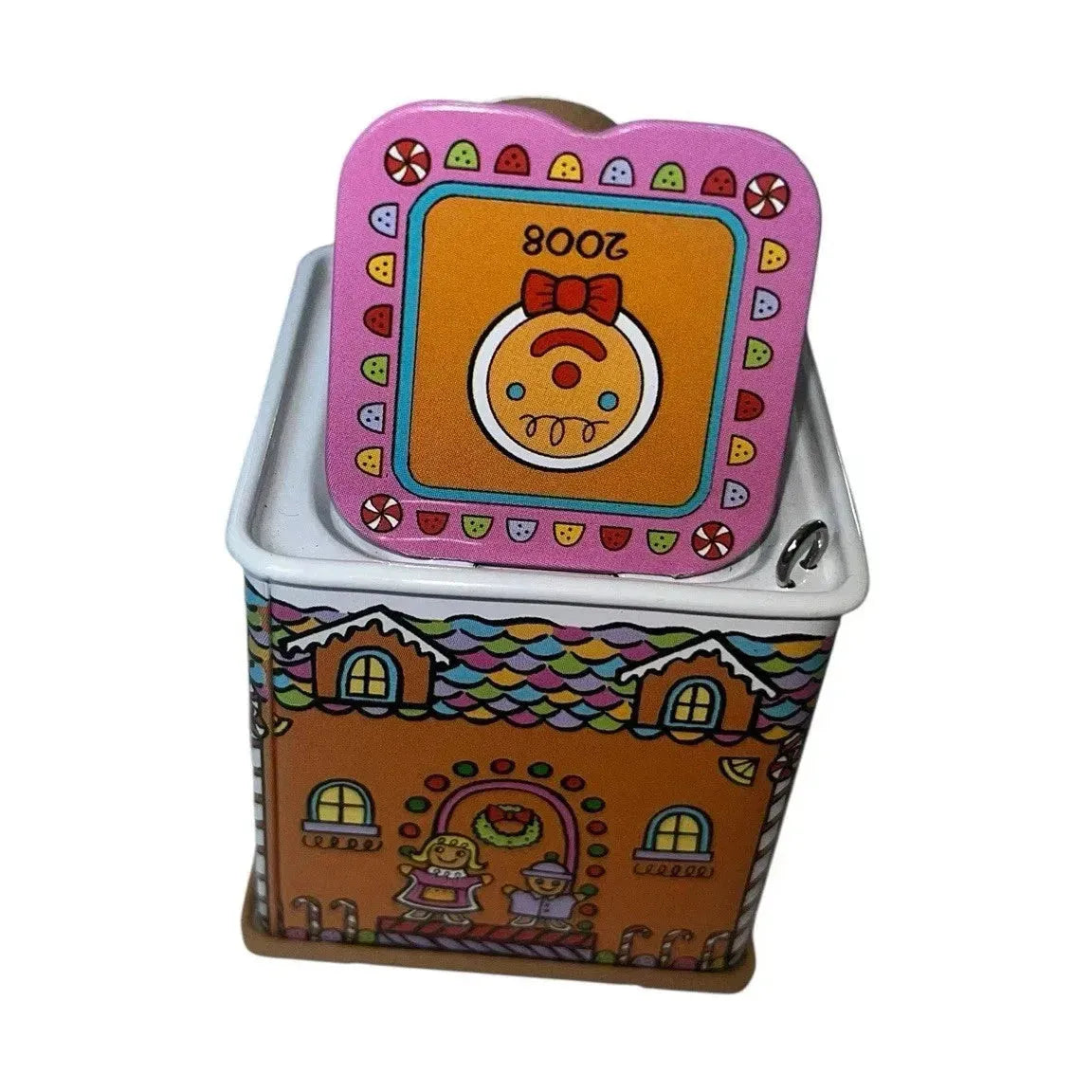 2008 Pop! Goes the Gingerbread Man Hallmark Ornament (Jack-in-the-Box Memories) QX7161 Image4