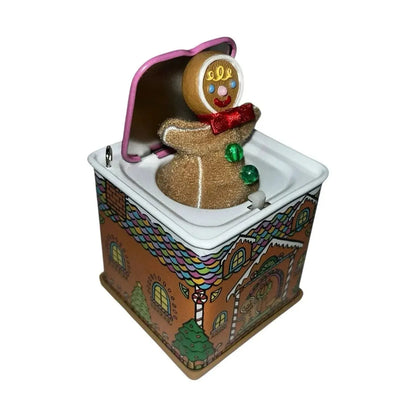 2008 Pop! Goes the Gingerbread Man Hallmark Ornament (Jack-in-the-Box Memories) QX7161 Image5