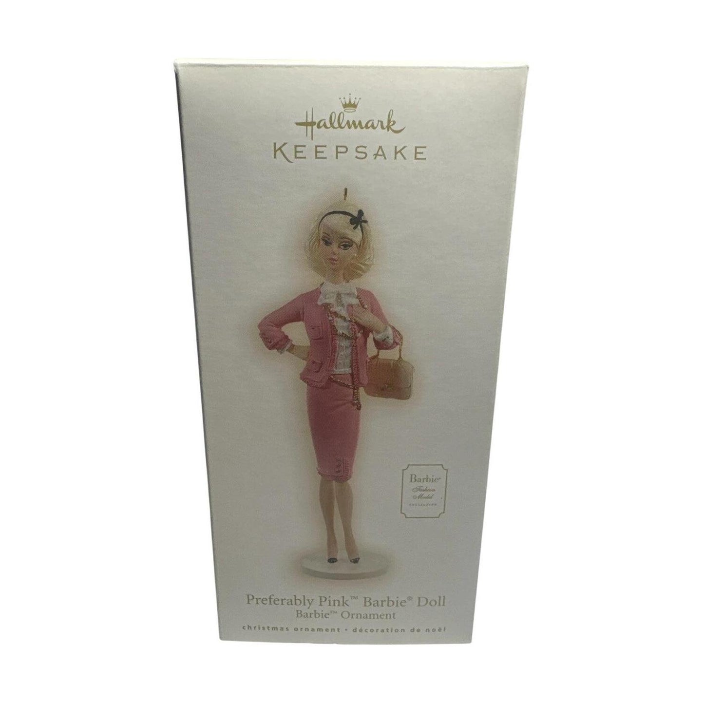 2008 Preferably Pink Hallmark Ornament (Barbie) QXI2024 Image2