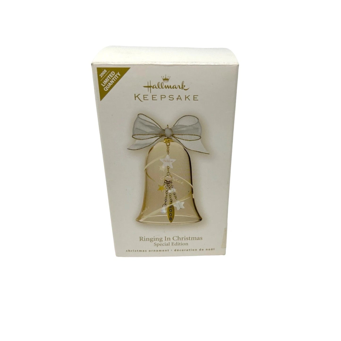 2008 Ringing In Christmas Hallmark Ornament (Bell) QXE9084