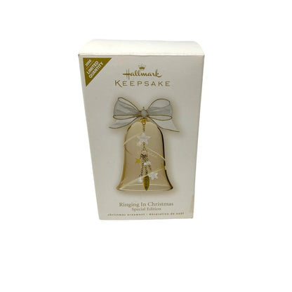 2008 Ringing In Christmas Hallmark Ornament (Bell) QXE9084