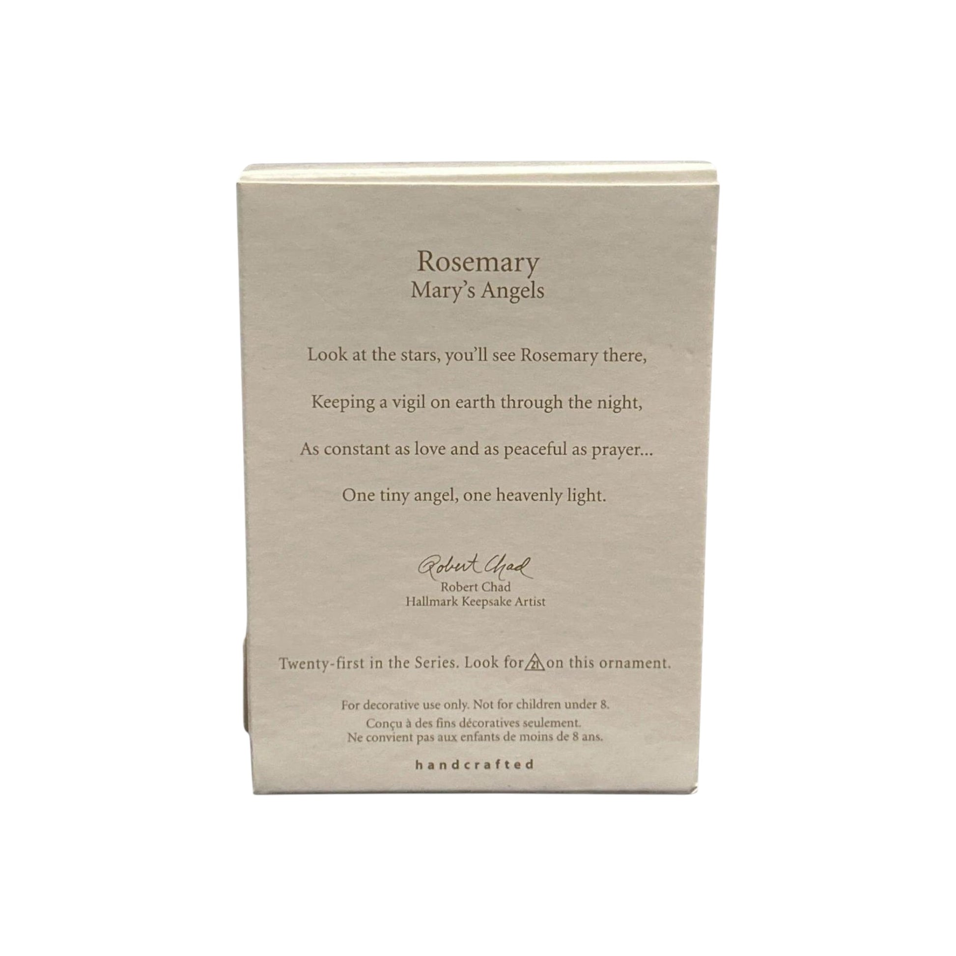 2008 Rosemary Hallmark Ornament (Mary's Angels) QX7074 Image6