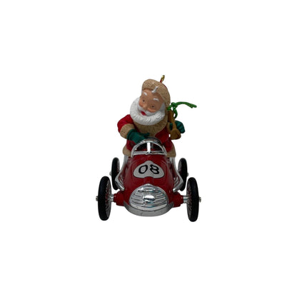 2008 Santa Takes a Spin Hallmark Ornament (Santa Claus) QXC8014 Image5